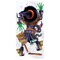 RAHEEV; Crashing Witch 30 x 60-Inch Halloween Door Cover Decoration Prop; Category:Halloween Porch Decor; Image:2